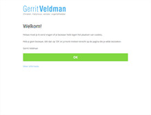 Tablet Screenshot of gerritveldman.nl